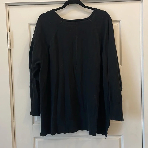 Chico’s Zenergy black sweater‎ size XXL - Picture 6 of 6